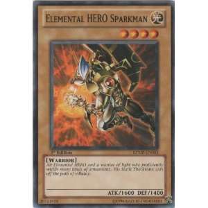   EN003 Elemental HERO Sparkman (Alternate art) (Common) Toys & Games