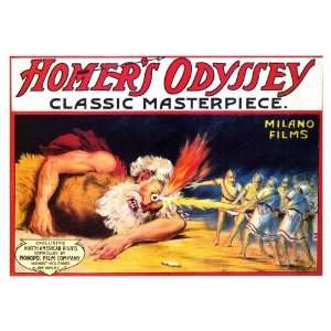  Homer s Odyssey (1909) 27 x 40 Movie Poster Style A: Home 