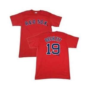  Boston Red Sox Josh Beckett Player Name & Number Youth T Shirt 