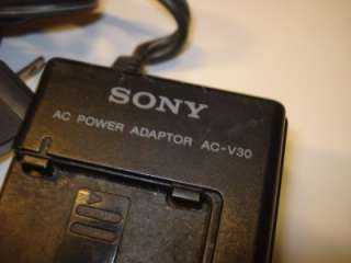 Sony AC V30 Power Adapter Battery Charger USED  