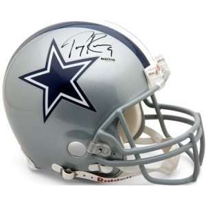  Tony Romo Autographed Helmet   Authentic Sports 