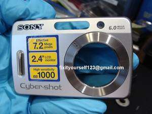 SONY S500 DIGITAL CAMERA PARTS FRONT COVER W/INST  