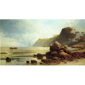 Hand Made Oil Reproduction   Alfred Thompson Bricher   32 x 18 inches 