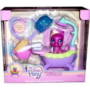   Little Pony Newborn Cuties ~ Bubble Time with Cheerilee: Toys & Games