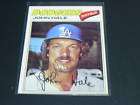   Topps Signed Charlie Hough Tommy John John Hale Ron Cey 2 Dodgers auto