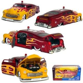 1951 Mercury Fire Chief 124 Scale (Red/Yellow Flames)