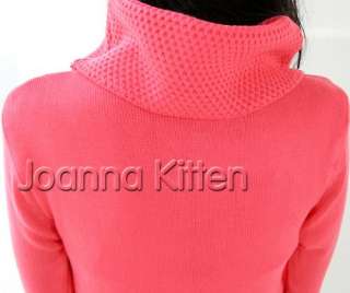 Korea Women’s Tunic Long knitted Sweater Knitwear dress  