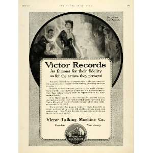  1920 Ad Victrola Records Music Rigoletto Opera Victor 