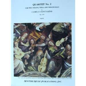 String Quartet No.2 Op.153 Camille Saint Saens Books