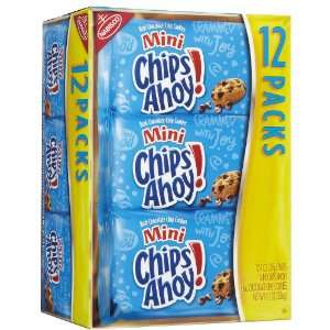 Nabisco Cookie Snack Pack, Mini Chips Ahoy, 12 packs  