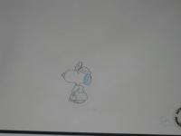 CHARLIE BROWN ITS YOU FIRST KISS LINUS SNOOPY CELL ART  