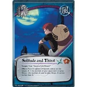   Quest for Power M US028 Solitude and Thirst Rare Card: Toys & Games