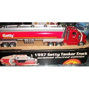  Getty Tanker Truck 1997 Toys & Games