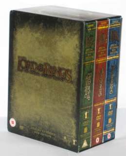 LORD OF THE RINGS MOTION PICTURE EXTENDED TRILOGY OOP  