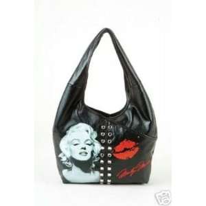  Marilyn Monroe Purse Handbag Carrying Bag BLACK 