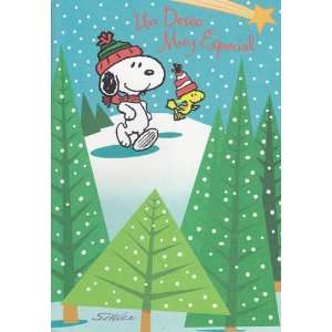  Greeting Card Christmas Peanuts A Very Special Wish 