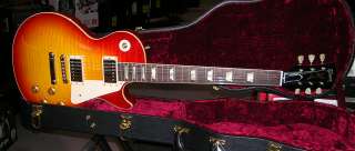   Les Paul Reissue Gloss Washed Cherry Finish Flame Maple Top  