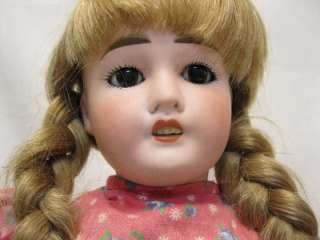 BEAUTIFUL RARE FRENCH BISQUE HEAD DOLL LIMOGES FRANCE ORIG COMP BODY 