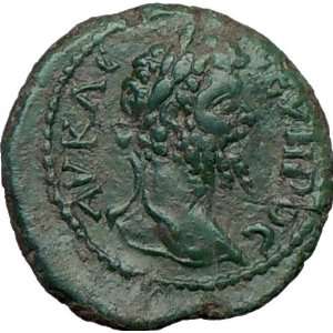  SEPTIMIUS SEVERUS 193AD Rare Ancient Roman Coin MOON STAR 