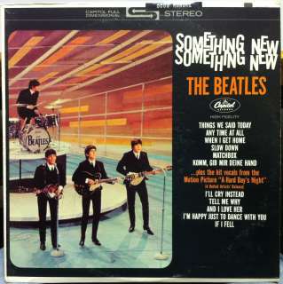 THE BEATLES something new LP VG+ ST 2108 Vinyl 1964 1st Press USA 