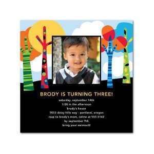  Birthday Party Invitations   Silly Trees By Hello Little 