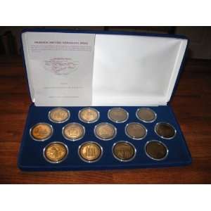   LDS Mormon History Medallion Set   Historical Events and Presidents