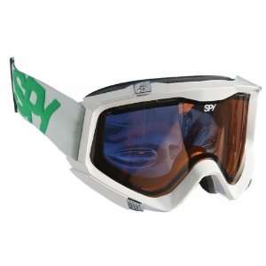  Spy Zed Snowboard Goggles White/Bronze Persimmon Lens 