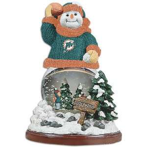    Dolphins Memory Company NFL Snowfight Snowman: Sports & Outdoors