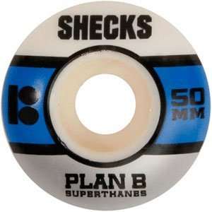  Plan B Sheckler Mvp 50mm Skateboard Wheels (Set Of 4 