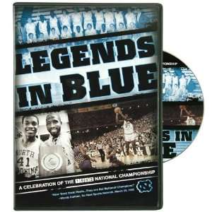  North Carolina Tar Heels (UNC) Legends in Blue DVD Sports 