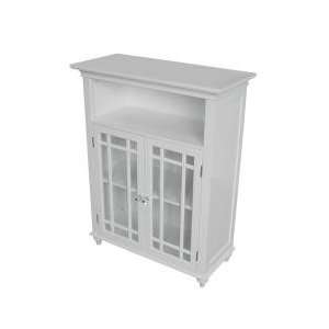   Neal Double Door Floor Cabinet by Elite Home Fashions: Home & Kitchen