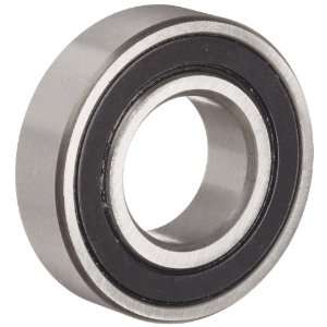 Dynaroll R6 2RS Ball Bearing, Double Rubber Sealed, 52100 Chrome Steel 