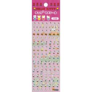    Hello Kitty Sticker Sheet Choochoo Mame Shiri