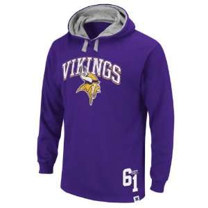  NFL Minnesota Vikings Mens Go Long Thermal Hooded 