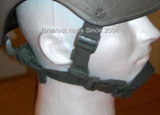 Foliage Green 4 Point Chinstrap for MICH ACH LWH ECH similiar to SDS 