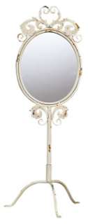 Shabby Cottage Chic French Market Vanity Mirror Decor  