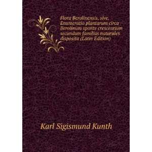   disposita (Latin Edition) Karl Sigismund Kunth  Books