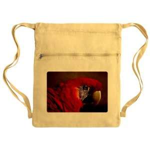   Messenger Bag Sack Pack Yellow Scarlet Macaw   Bird 