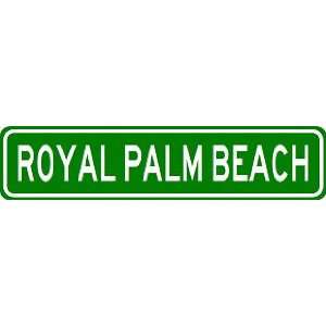  ROYAL PALM BEACH City Limit Sign   High Quality Aluminum 