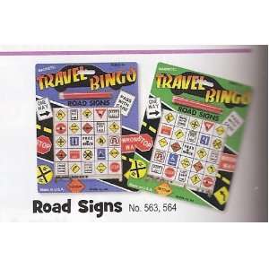 Magnetic Travel Bingo Road Signs Toys & Games