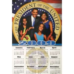   The Presidential Family   2009 Barack Obama Calendar.