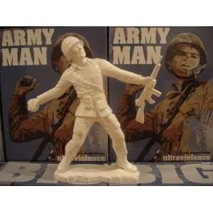  Big Army Man by Frank Kozik   White Edition Toys & Games