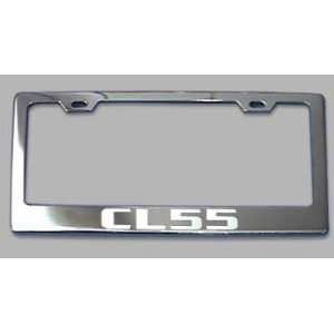  Mercedes Benz CL55 Chrome License Plate Frame 