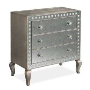  PC4833   Hand Finished Chest in Antique Silver Leaf: Kitchen & Dining