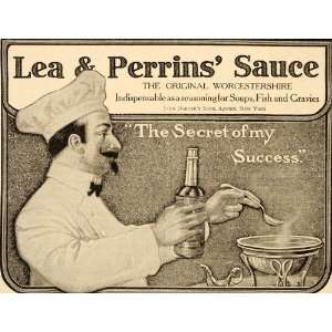   Lea Perrins Sauce Worcestershire   Original Print Ad