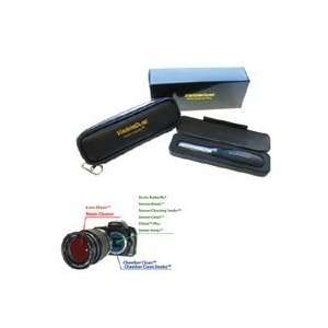   Motion Fiber Cleaning Brush   with Leather Carry Case: Camera & Photo