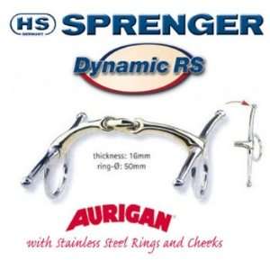 Herm Sprenger Dynamic RS Full Cheek Snaffle AurSteel, 5  