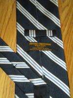 Blue White Brooks Brothers Suit Tie  