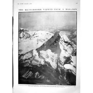  1910 MATTERHORN MOUNTAIN SPELTERINI SALTERS NORWOOD