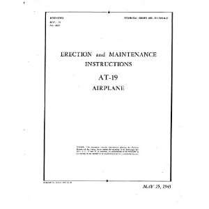   : Stinson AT 19 Aircraft Maintenance Manual: Sicuro Publishing: Books